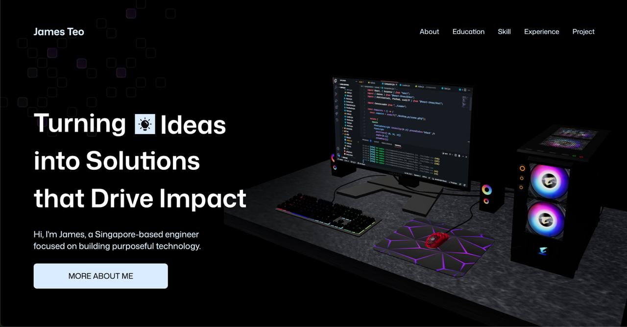 James' Developer Portfolio - 1