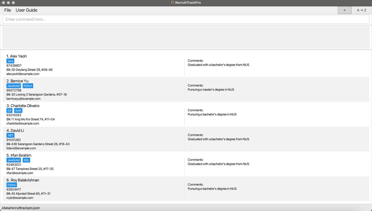 RecruitTrackPro - Applicant Tracking System - 2