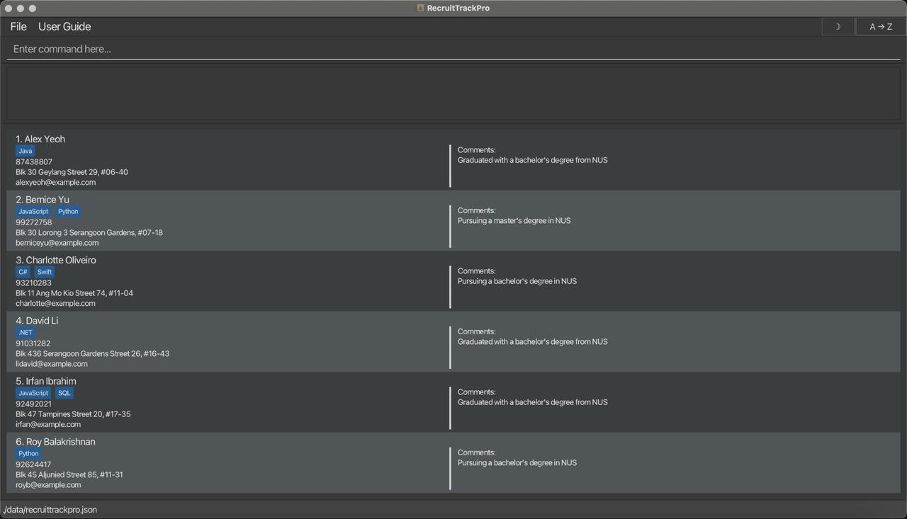 RecruitTrackPro - Applicant Tracking System - 1